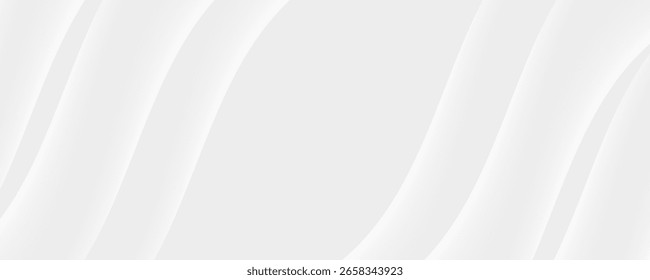 fundo branco com linha de curva dinâmica decoração de elemento de design gráfico elegante