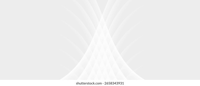 fundo branco com linha de curva dinâmica decoração de elemento de design gráfico elegante