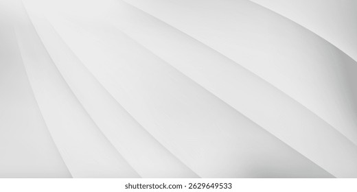 White background with dynamic curved lines, elegant graphic design elements, decoration