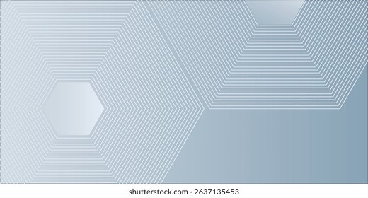 White background with dynamic wavy hexagon texture. suitable for wallpaper poster illustration abstract
