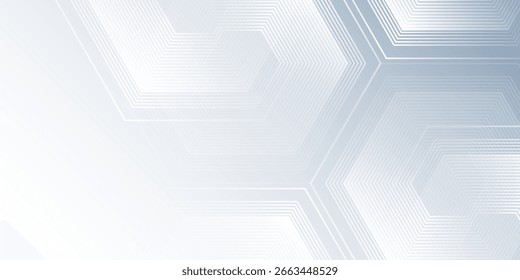 Fondo blanco con textura hexagonal ondulada dinámica. conveniente para la ilustración moderna del diseño abstracto del Fondo de pantalla