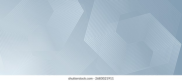 Textura ondulada dinámica del hexágono del fondo blanco. conveniente para la ilustración del Anuncio del cartel del Fondo de pantalla