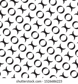 White background with elements that make up the grid.Vector illustration.