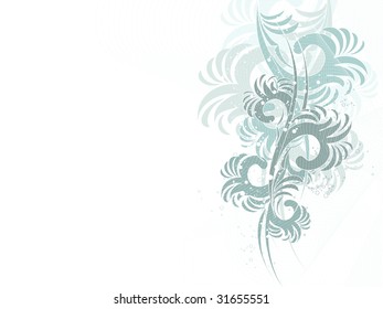 Abstract Floral Background Vector Stock Vector (Royalty Free) 74486032