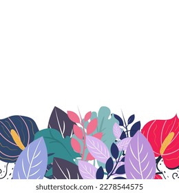 White background flower vector graphic illustration, spring, decoration, wallpaper etc