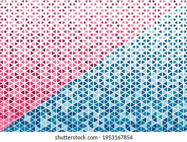 White background with geometric halftone. Vector illustration.