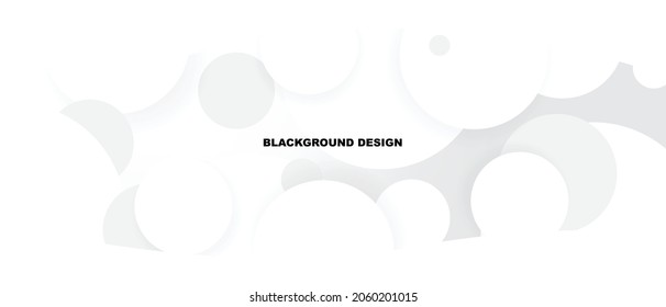 White background geometric texture design. banner, wallpaper template.