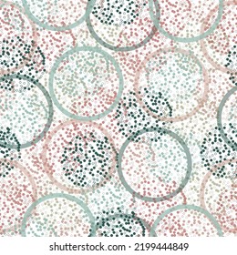 white background geometry circle color seamless fabric sample. design. vector. abstraction. warm colors. logo. card