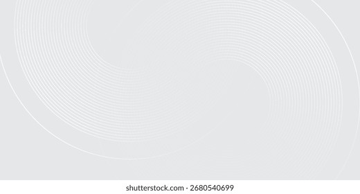 fundo branco linhas geométricas brilhantes no fundo cinza. Elemento