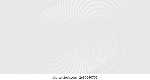 weißer Hintergrund, der geometrische Linien auf grauem Hintergrund glüht. Element gut schöne Kunst einfach moderne Illustrationen Muster
