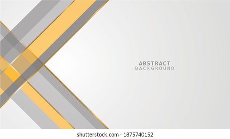 white background and gold light with abstract yellow color luxury 