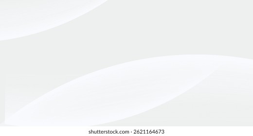 Fondo blanco con color degradado y líneas curvas