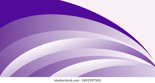 White background. Gradient. Curved lines.