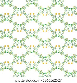 white background with green abstract pattern in align