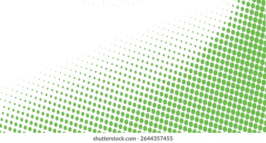 Fondo blanco y punto verde moderno
