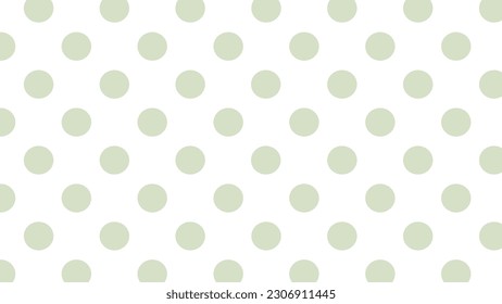 Fondo blanco con puntos verdes