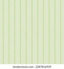 White background and green line