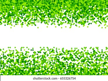 White Background Green Rhombus Pattern Vector Stock Vector (Royalty ...