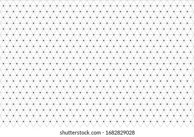 White background with grey hexagon grid 