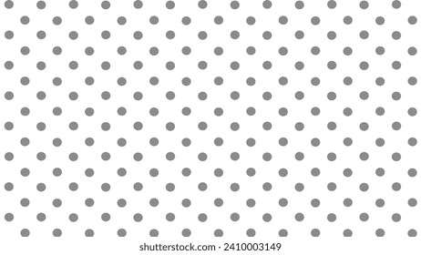 Weißer Hintergrund mit grauem Polka-Punkt