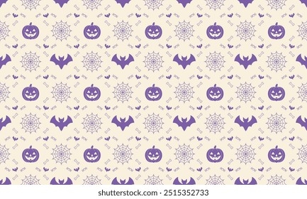 White background halloween pattern purple clip art.