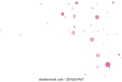 fondo blanco, hexágono de ilustración abstracta minimalista para logotipo, tarjeta, banner, web e impresión.