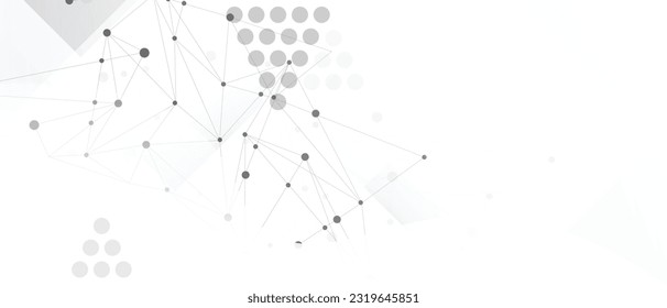 white background hexagon texture abstract elements design. Concept engineer, medical, technology, science, data security.