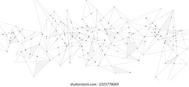 Abstraktes Design von abstrakten Elementen mit weißem Hintergrund, Hexagon-Textur. Konzeptionsingenieur, Medizin, Technik
