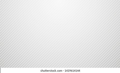 White background. Inclined 3D stripes with shadow. Vector illustration