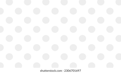 White background with light grey dots