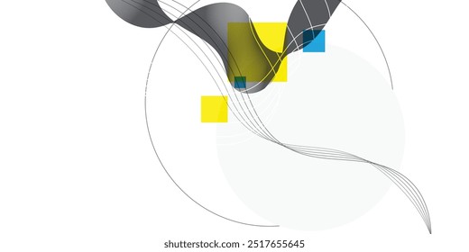 White background line art abstract simple design. frame template flyers. posters, banners, brochure.