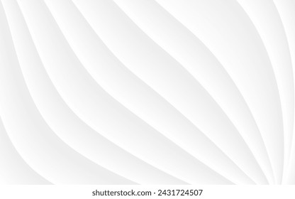 White background luxurious abstract texture Sparkling with soft, beautiful waves