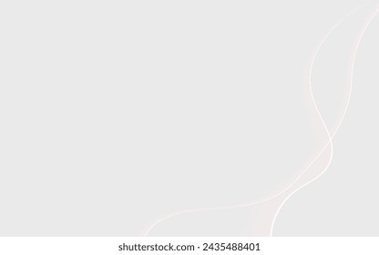 White background luxurious abstract texture Sparkling with soft, beautiful waves