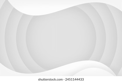 White background luxurious abstract texture Sparkling with soft, beautiful waves