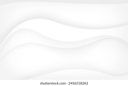 White background luxurious abstract texture Sparkling with soft, beautiful waves
