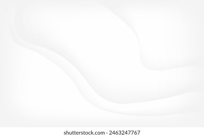 White background luxurious abstract texture Sparkling with soft, beautiful waves