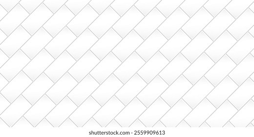 White background made of rectangles.Brick wall.Grunge elements of simple architecture blocks. Vector illustration.