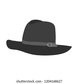 white background. men's hat