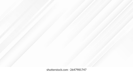 White background with modern abstract wave pattern. Minimalist and elegant banner design, perfect for web headers, business presentations, flyers, posters, and social media templates.