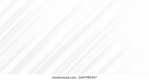 White background with modern abstract wave pattern. Minimalist and elegant banner design, perfect for web headers, business presentations, flyers, posters, and social media templates.
