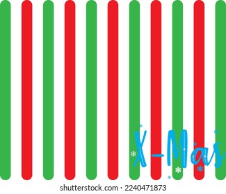 White background and multicolored pattern for Christmas day.