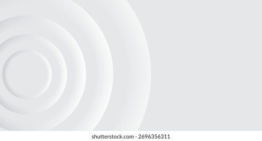 White background neumorphic abstract, Digital technology connect, cyber information communication, innovation future tech data, internet network connection, Eps10