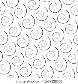 White background on black abstract pattern vector