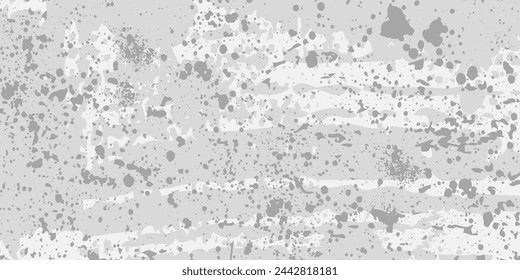 White background on cement floor texture - concrete texture - old vintage grunge texture design Abstract grunge rectangular frames collection dots black  pattern