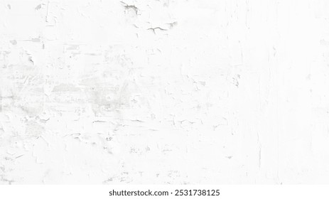 Fundo branco na textura do piso de cimento - textura de concreto. Textura de ilustração abstrata de rachaduras, lascas, ponto. 