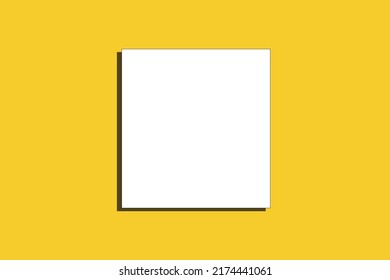 white background on orange background space to enter text
