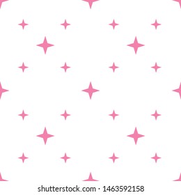 White background on pink shape abstract pattern vector