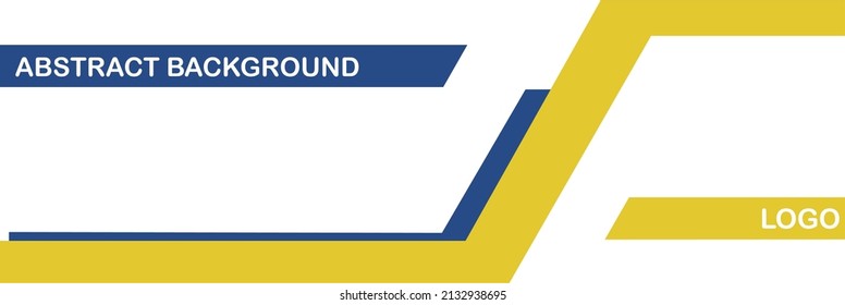 White background with orange and yellow color composition in abstract for presentation, header website. yellow and blue background Vector illustration.