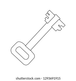  white background, outline, sketch simple key