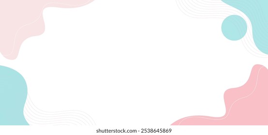 A white background with pink and blue swirls. The background is a simple, yet elegant design that is perfect for a variety of purposes. The pink and blue colors create a sense of playfulness